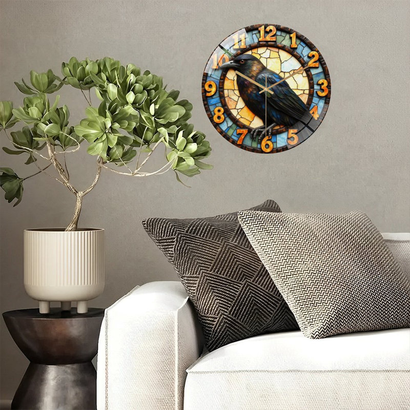 Horloge murale 12 po