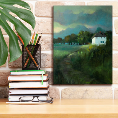 «Hill House» par Jan L. Waldron, art mural sur toile