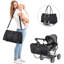  Sac de voyage pour bébé avec sac à couches avec matelas à langer et sac à cosmétiques