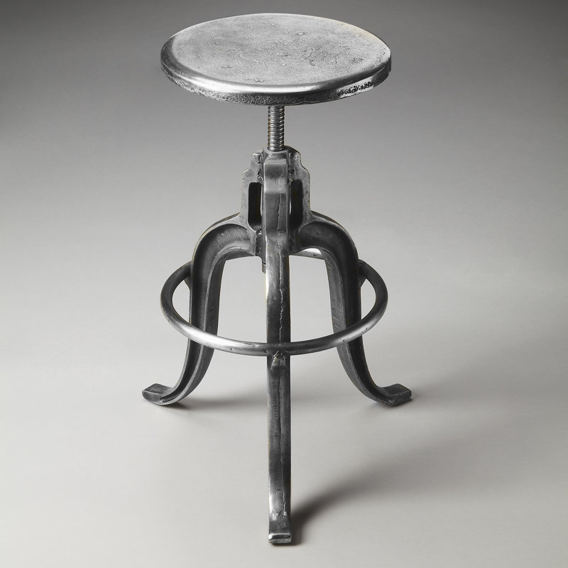 Parnell Adjustable Swivel Iron 22" Bar Stool