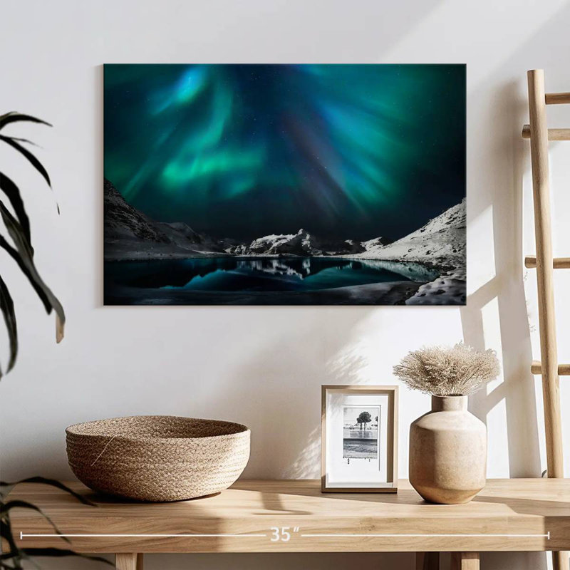 Alvord Belgium Northern Lights, 16" H x 24" W
