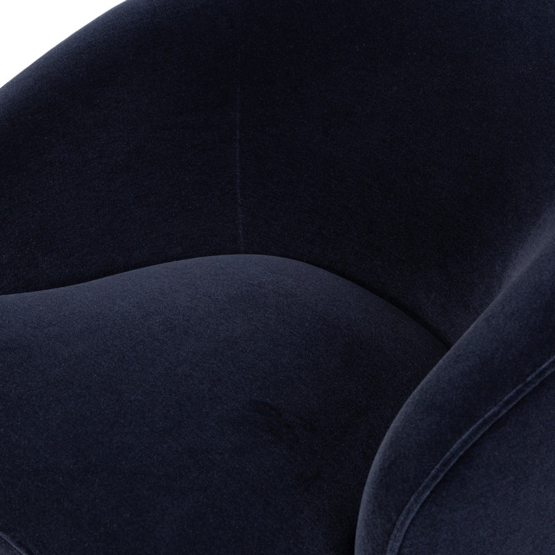 Lonnie Swivel Chair, Monte Navy
