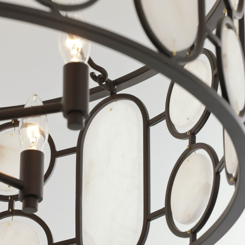 Oval Office 4-Light Semi-Flush Mount Light