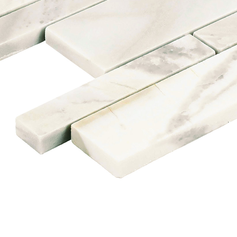 Mosaïque linéaire polie aléatoire Daltile Sublimity (10 pièces par carton)