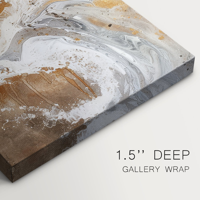 Abstract Series 4 # LXVI-Gallery, toile tendue, H 16 po x l 32 po
