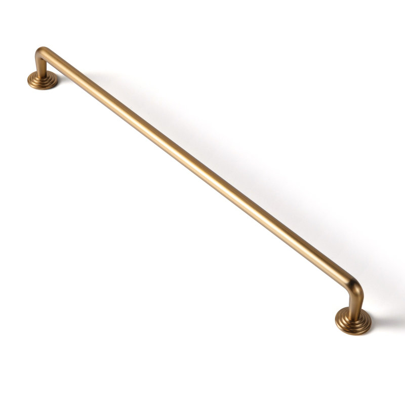 Poignée d'armoire 7 7/16 po, 5", Brun champagne