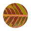 Sous-verres ronds en cuir Tropical-119015388