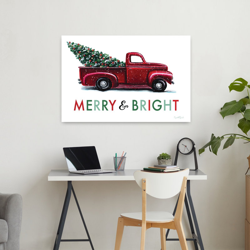 Arbre de Noël contemporain Merry Bright, H 24 po x l 36 po