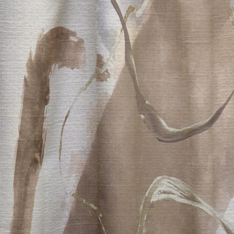Gold Glam Squares III - Abstract Curtain - Velvet Room darkening - 1 panel, 52"W x 120"L