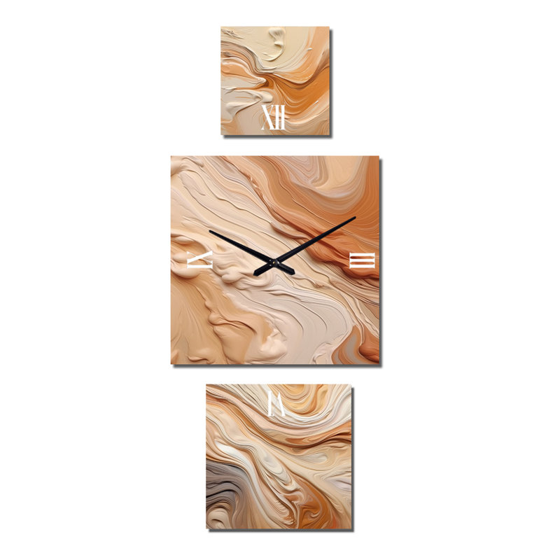 Maisee Metal Wall Clock
