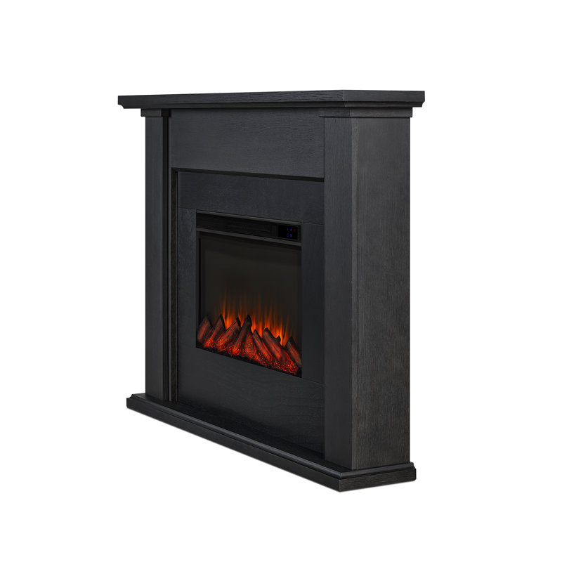 Tejon 52" Slim Electric Fireplace by Real Flame, Gray