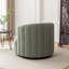 Fauteuil demi-tonneau pivotant rembourré Bryonie-1392196022