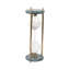 11" Finnegan Green Marble Hourglass