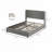 Upholstered Platform Bed Frame with Storage Drawers-102048887