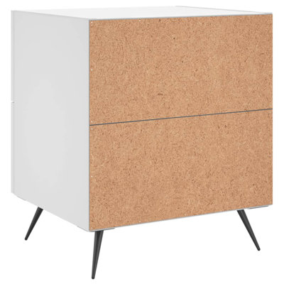 Hilaire 40cm W Iron Bedside Table