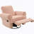 Luxurious Faux Leather Massage Recliner Chair With Swivel Base, Remote Control, And Adjustable Footrest For Ultimate Relaxation-1328194436