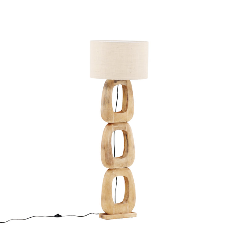 Kelvin 62" Novelty Floor Lamp, Natural