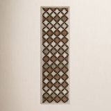 Abbott Hand Tufted Wool Geometric Area Rug in Tan