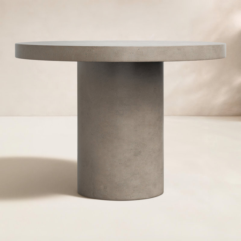 Round Circa 4 Dining Table, 60" Round, Dark Gray, Bar Table (41.75" Height)