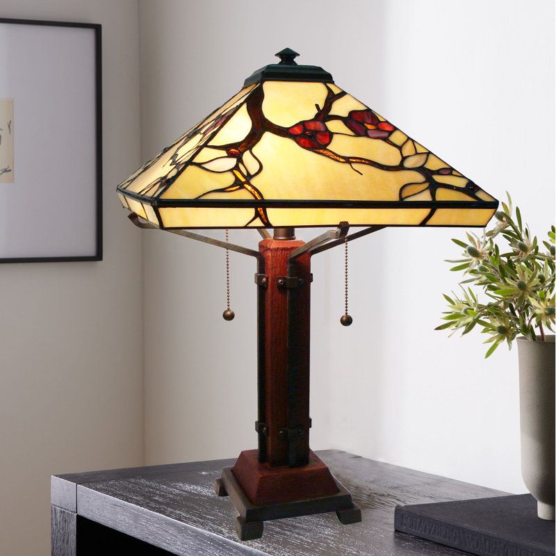 Fine Art Lighting Tiffany Style 24" Sakura Table Lamp