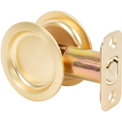 Round Pocket Door Lock Hardware