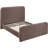 Fira Daliah Chenille Fabric Upholstered Bed-1639458603-1639458605