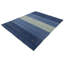 Tapis bleu en laine noué à la main Lovesmith