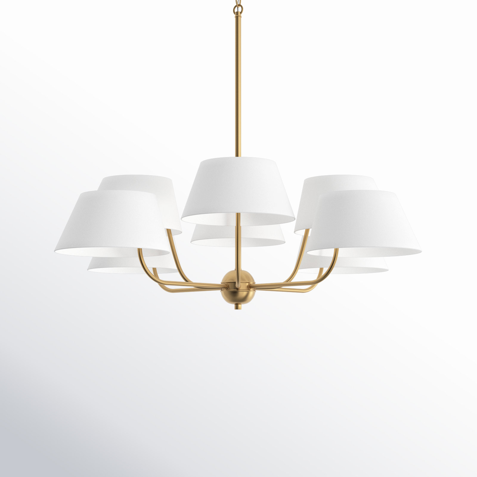 Arielle Dimmable Chandelier, 21.5" H x 40" W
