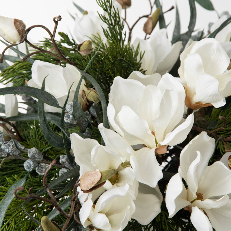Centre de table mixte dans un vase