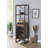 Wine Rack,Weathered Oak And Black Wine Rack With 1 Drawer-100067652