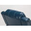Fauteuil inclinable en cuir bleu marine Charlotte-1005214425