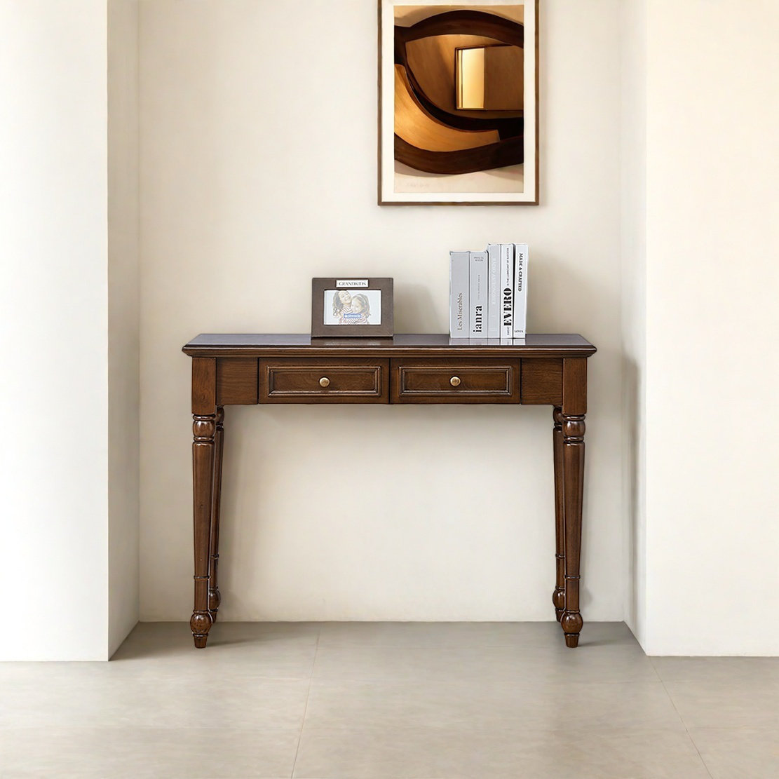 Wildon Home® Rural Classical Art Solid Wood Console Table | Wayfair