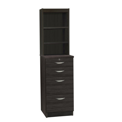 Bettijane 48cm Wide 4 -Drawer File Cabinet