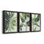 «Expressive Palm I», ensemble de 3 peintures sur toile encadrées-1389233065-1389233066