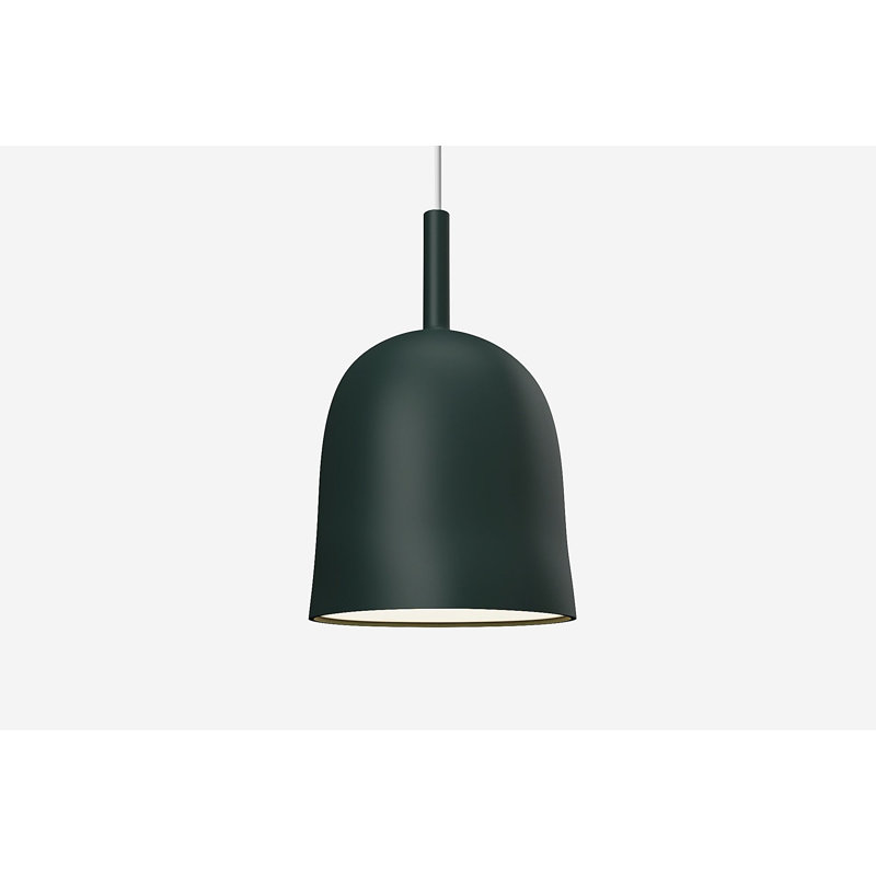 Vessel Pendant Light, White, 24.5'' H x 9'' W x 9'' D, Blossom