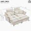Canapé modulaire à assise profonde 85,8 po-62021543
