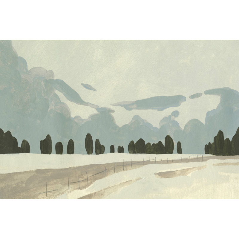 Farmland Study IV by Emma Caroline - Painting, 122 cm H x 81 cm W, Wrapped Canvas