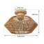 Tamoa Rattan Semi Flush Mount-397825027-341476240
