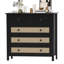 Buffet avec 4 tiroirs, console moderne en bois pour la cuisine-685477809