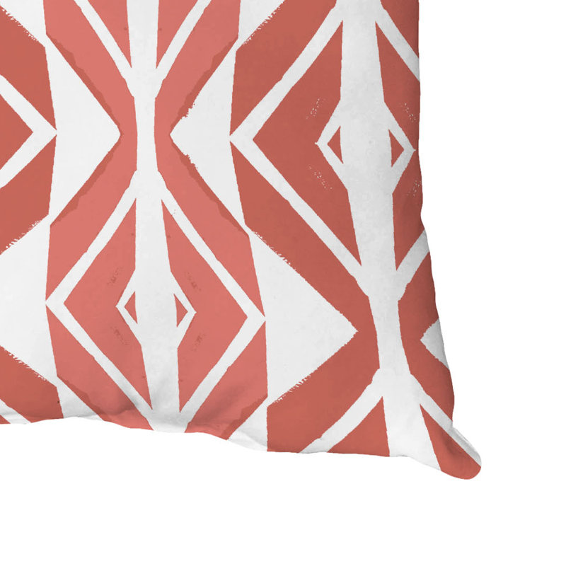  Housse de coussin carré et insert, 26 po x 26 po, Terra Cotta