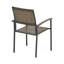 Chaise en bois et métal Bridget, ensemble de 2