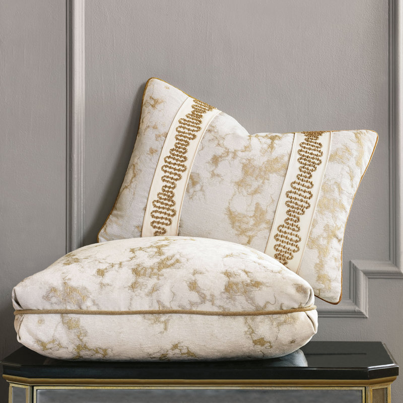 Marceau Lumbar Pillow Cover & Insert