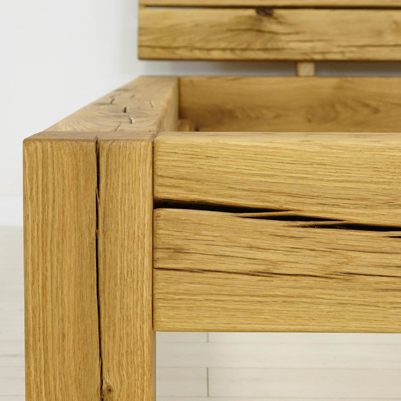 Edenton Solid Wood Bed, European Kingsize (160 x 200cm)