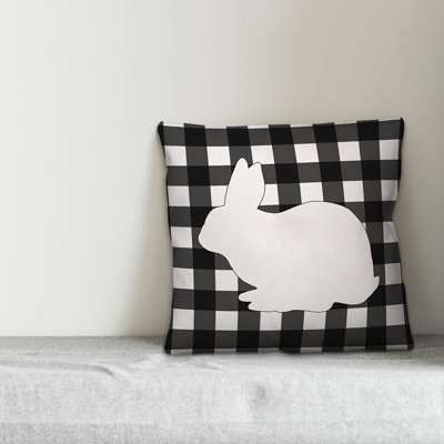 Plaid Throw Pillow