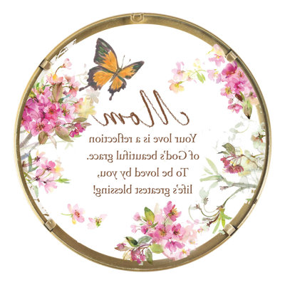 Art mural encadré «Mom Gods Beautiful» 10 x 10
