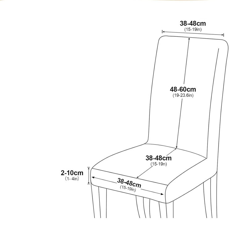 Box Cushion Dining Chair Slipcover