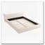 Corduroy Upholstered Bed with  Curved Headboard and Solid Wood Frame-1354922768