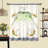 Akaysia Swag 58" Kitchen Curtain in Yellow/Green/Black-1348170718
