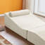 Fauteuil et canapé-lit pliant 30,31 po 1 place en velours compressé 2-en-1 avec coussin décoratif, petit canapé compact pour les petits appartements et les chambres d'amis-402820341