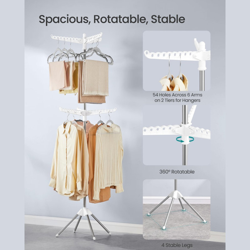 2-Tier Clothes Drying Rack
